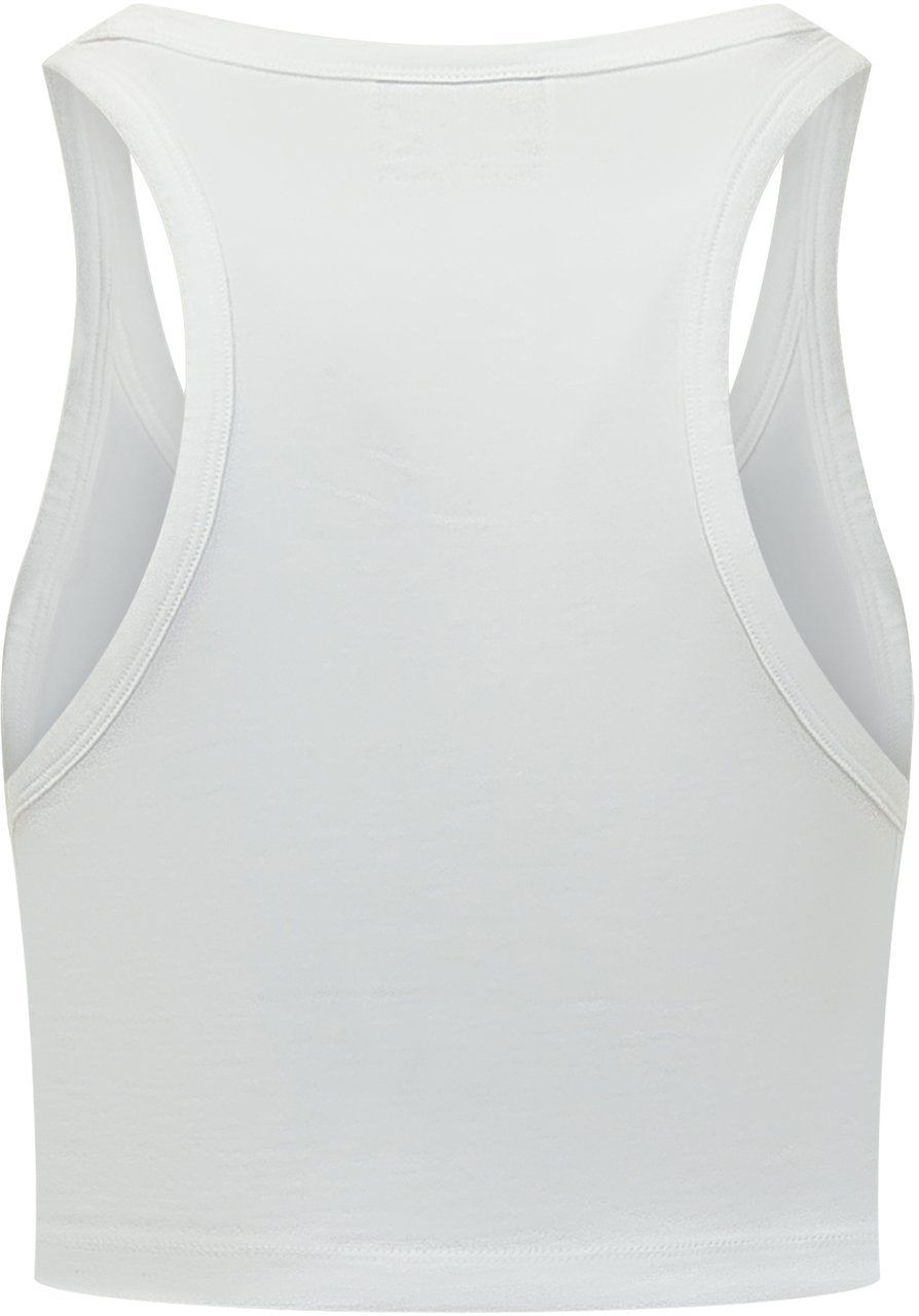 Dsquared2 Top Crop Logo Wit