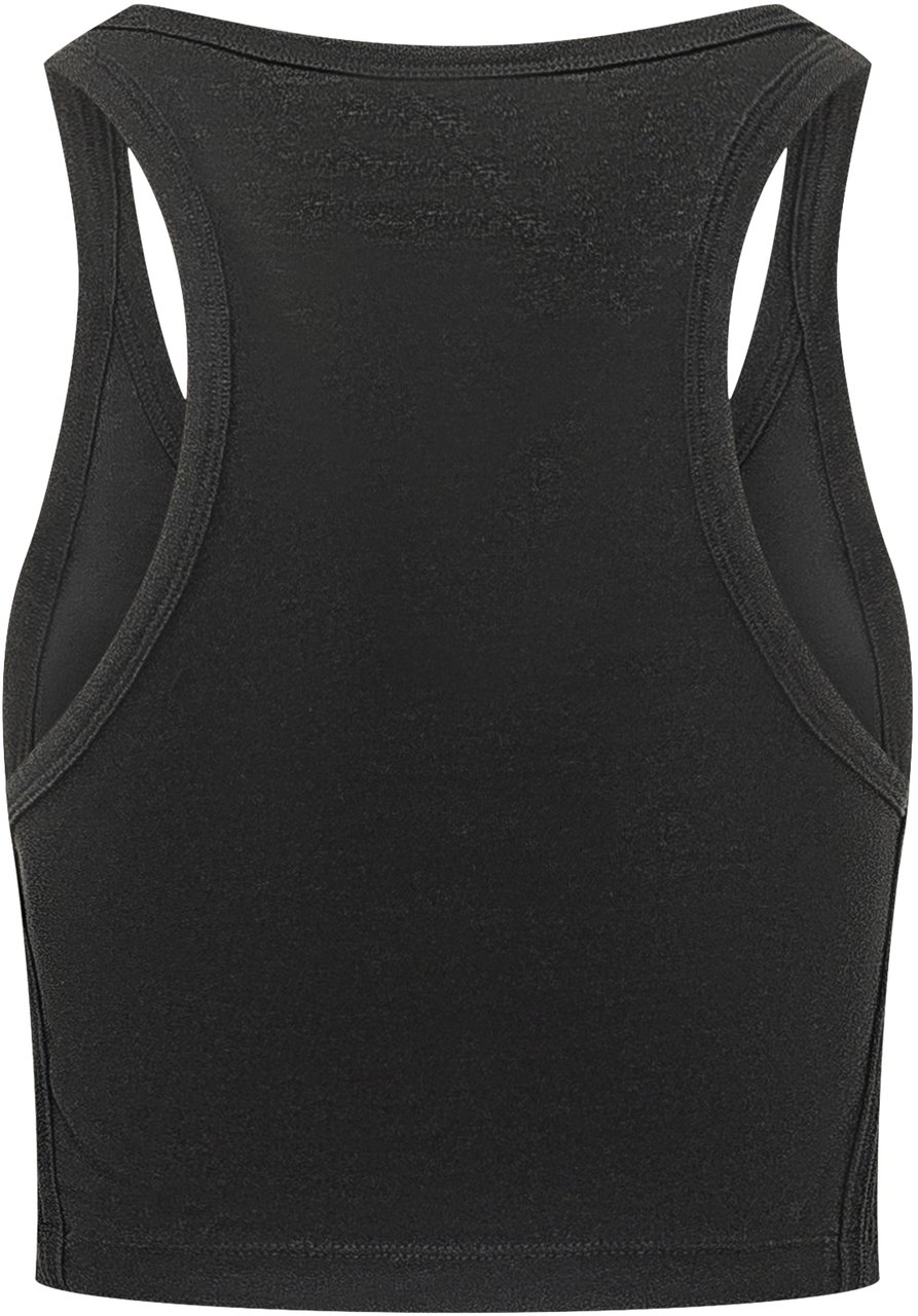 Dsquared2 Top Crop Logo Zwart