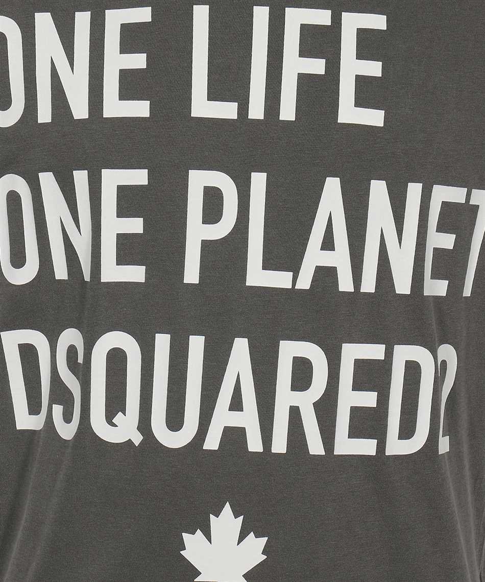 Dsquared2 Logo cotton t-shirt Grijs