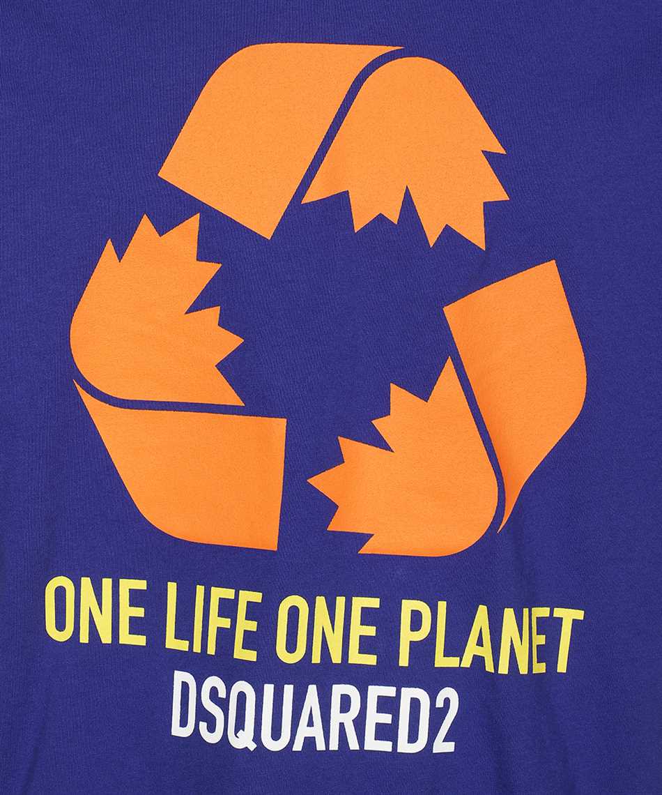 Dsquared2 Crew-neck t-shirt Blauw