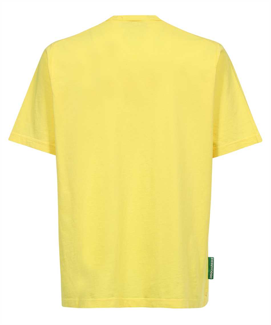 Dsquared2 Crew-neck t-shirt Geel