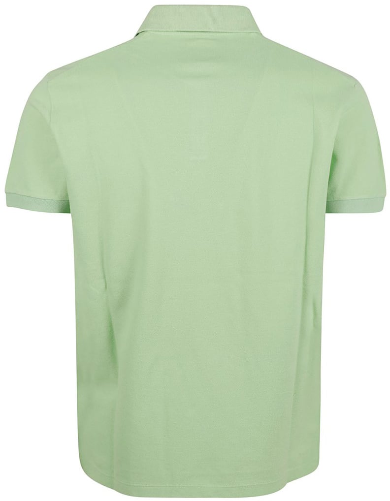 Dsquared2 Green Polo Shirt With Classic Collar Neutraal