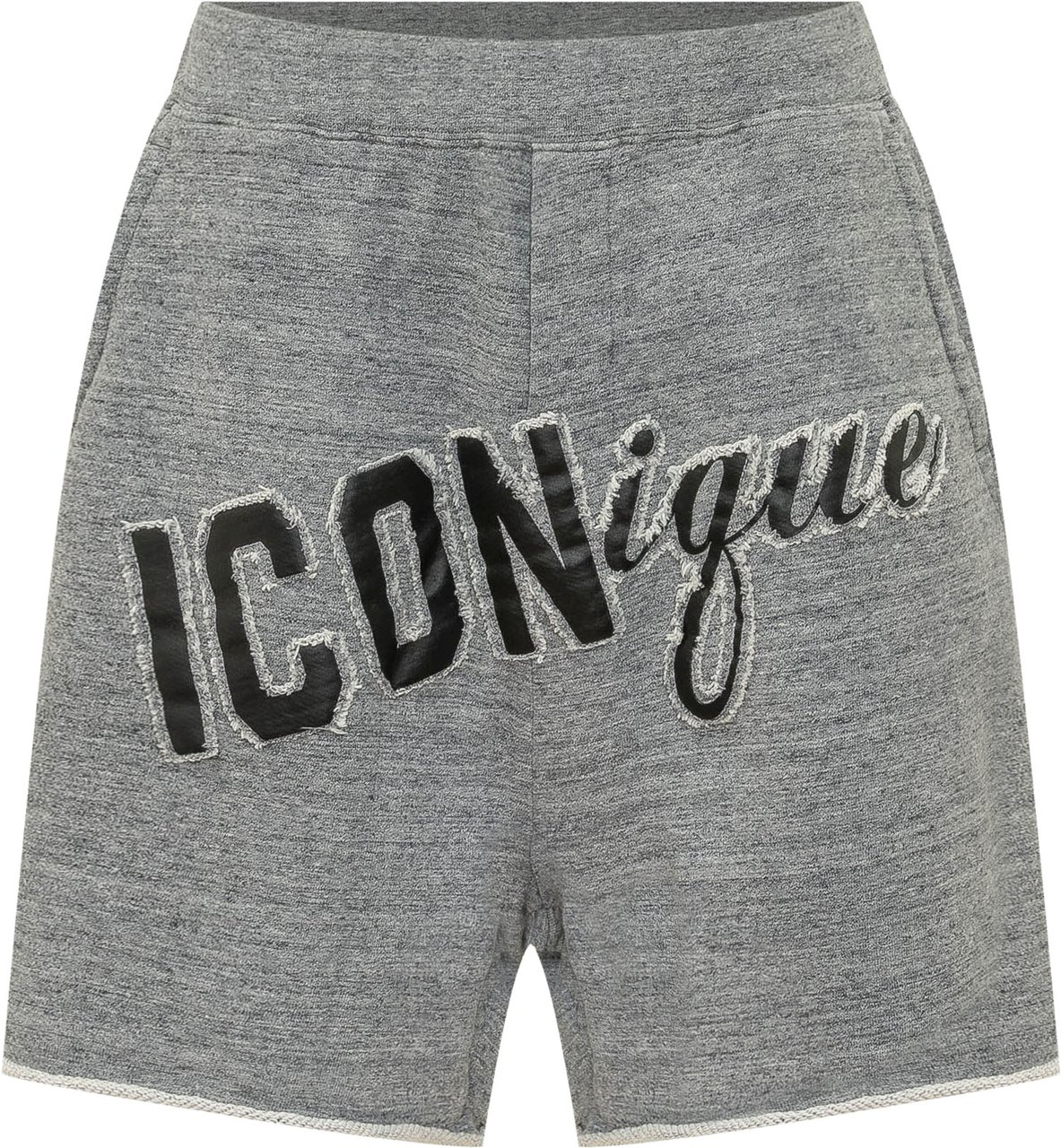 Dsquared2 Shorts con Stampa Frontale Grijs