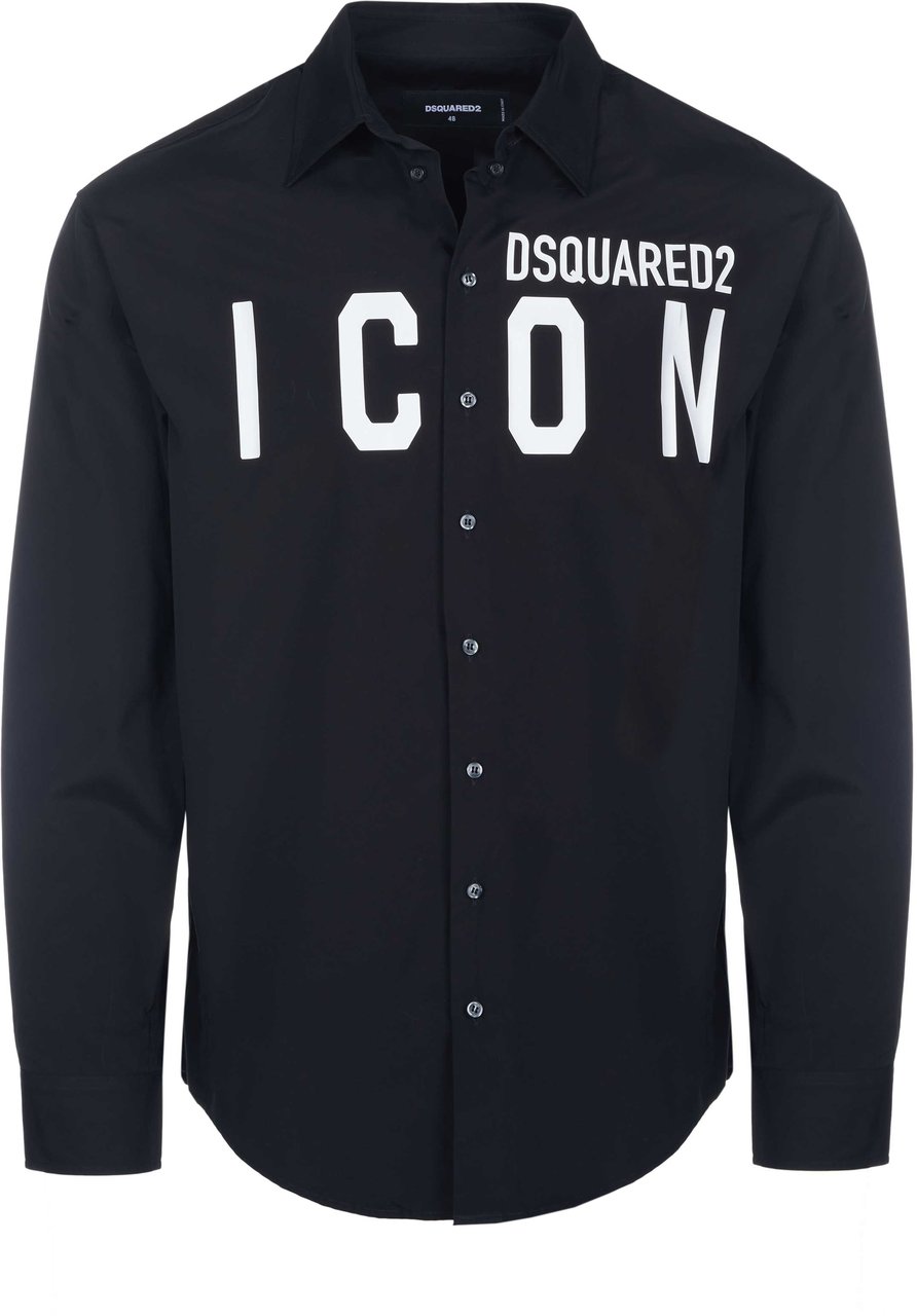 Dsquared2 Hemd Zwart