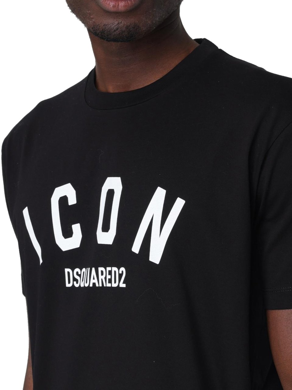 Dsquared2 Be Icon Cool Fit T-shirt Zwart