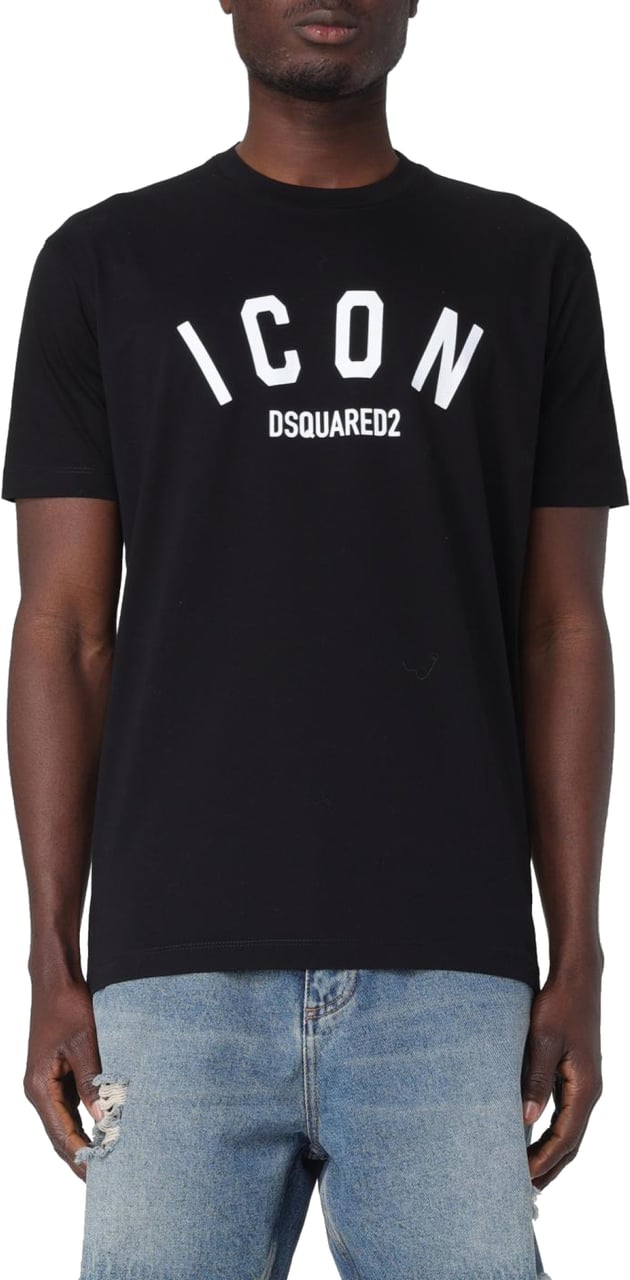 Dsquared2 Be Icon Cool Fit T-shirt Zwart
