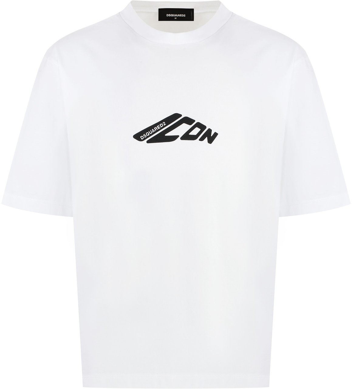 Dsquared2 Cotton crew-neck T-shirt Wit