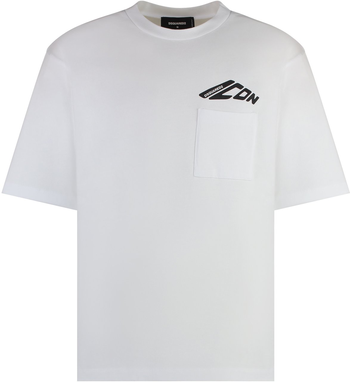 Dsquared2 Cotton crew-neck T-shirt Wit