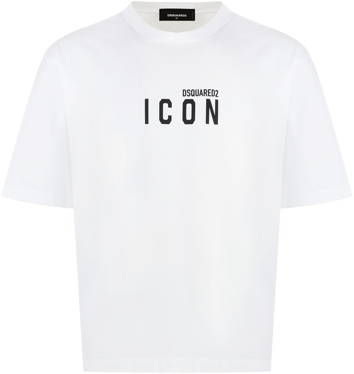 Dsquared2 Cotton crew-neck T-shirt Wit