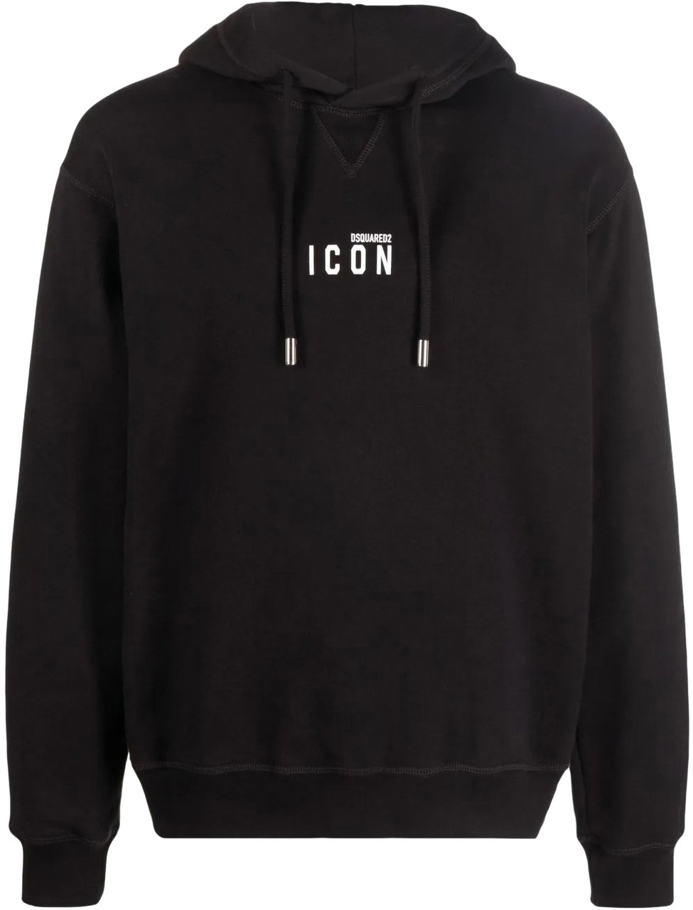 Dsquared2 Be Icon Logo Hoodie Zwart
