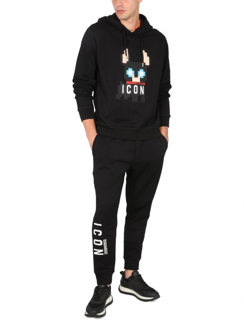 Dsquared2 Cyrus Cool Sweatshirt Zwart