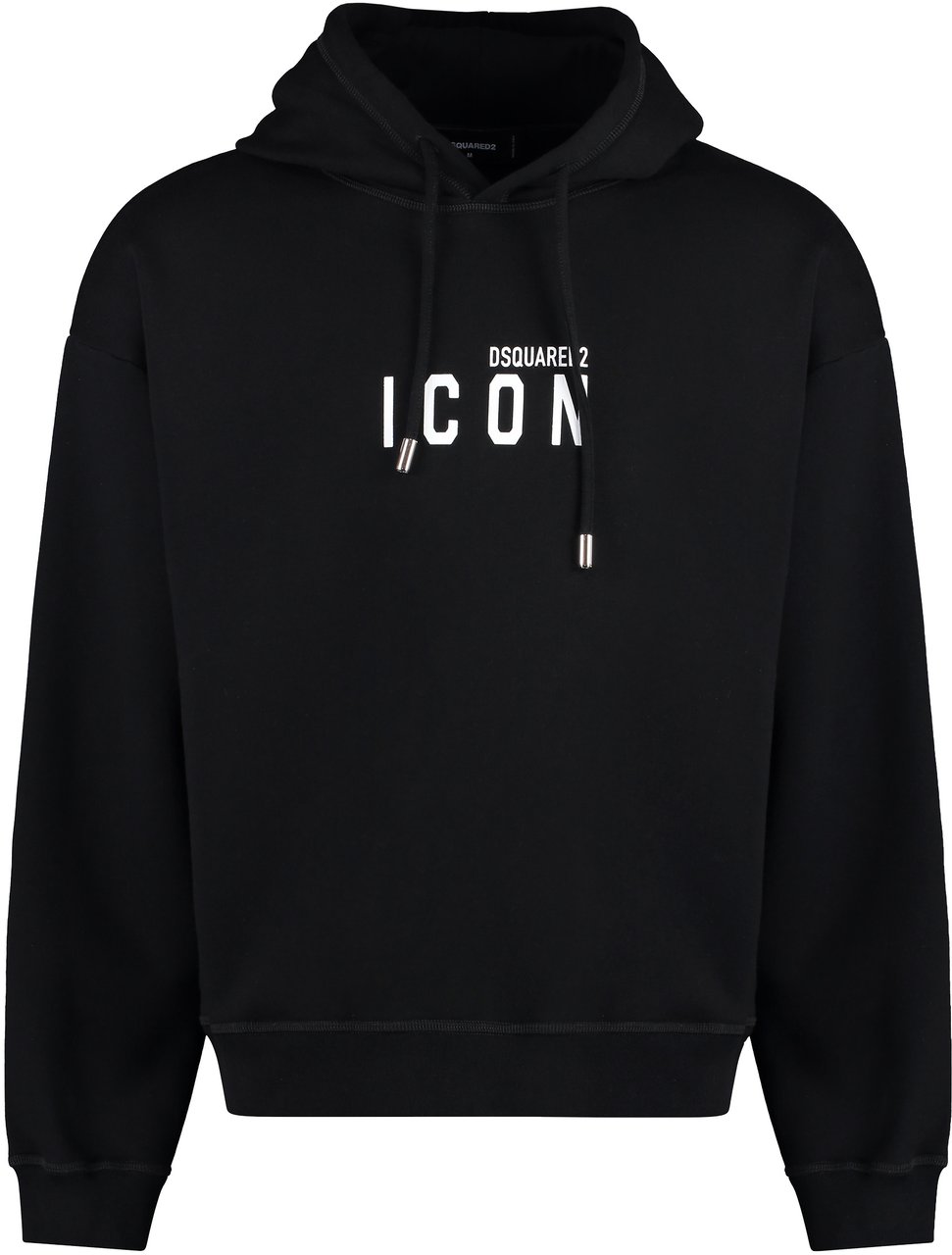 Dsquared2 Cotton hoodie Zwart