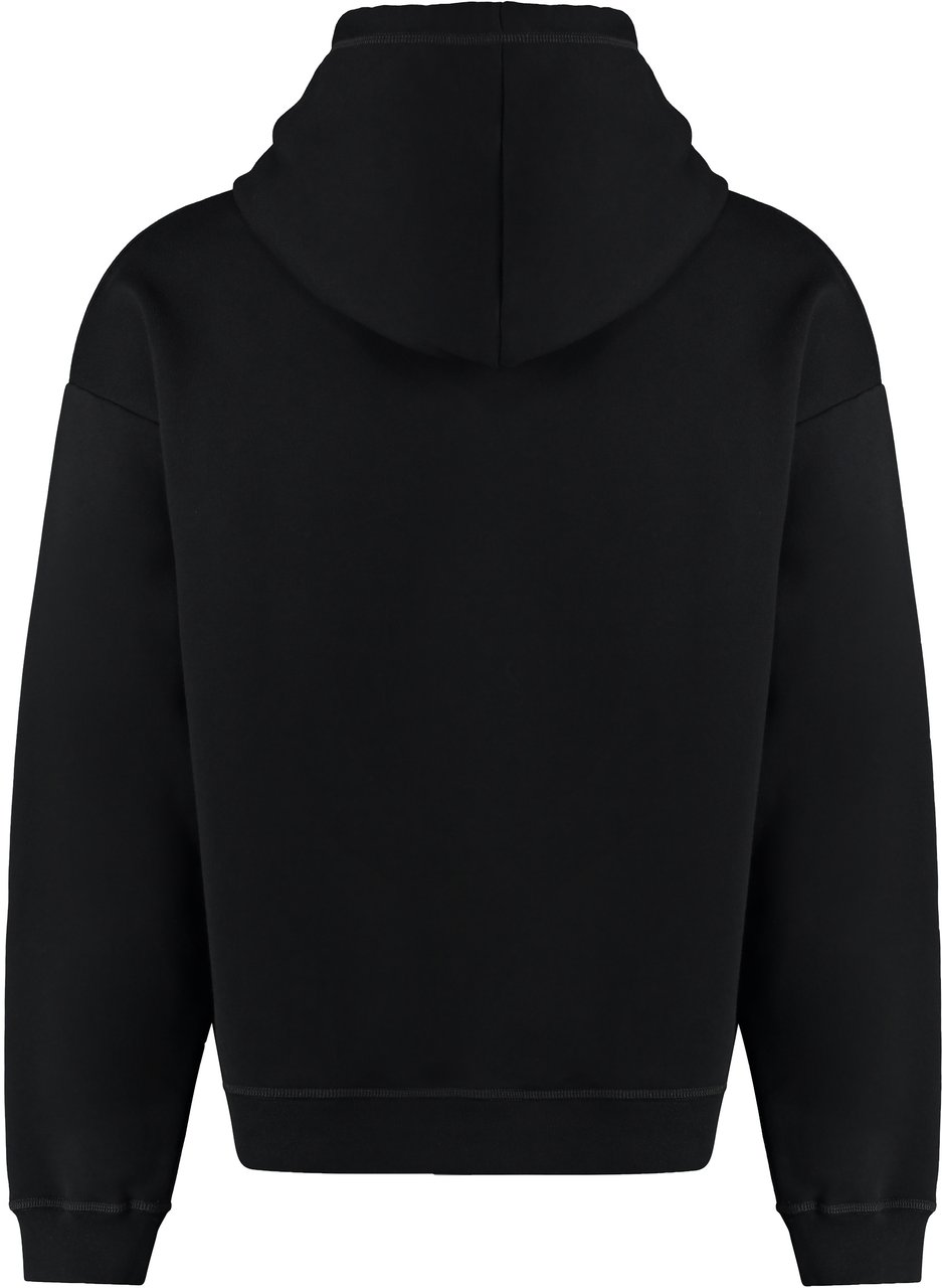 Dsquared2 Cotton hoodie Zwart