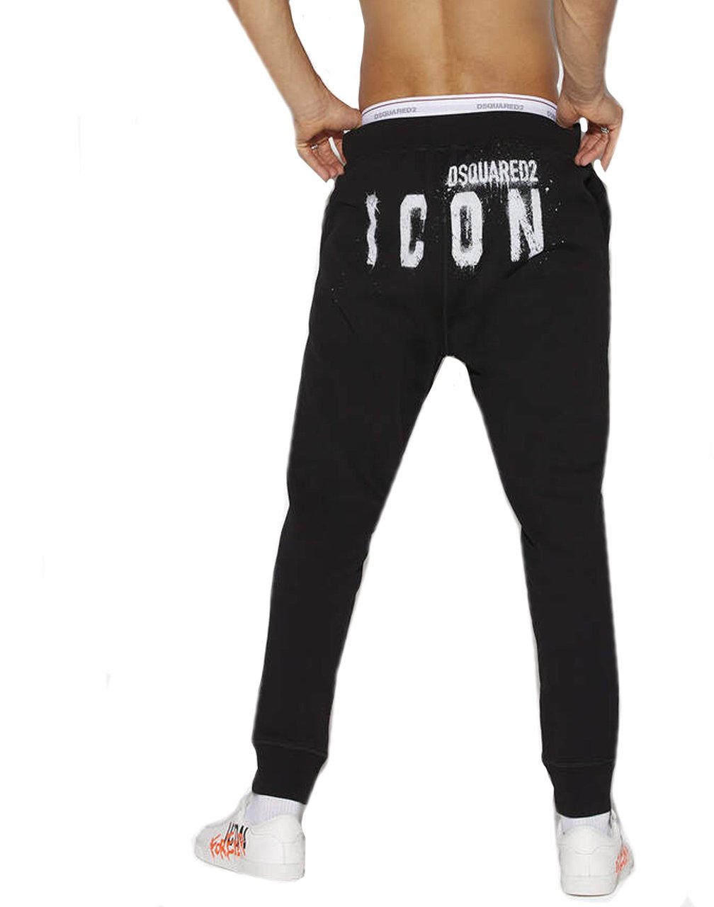 Dsquared2 Dsquared2 Icon Spray Ski Sweatpants Zwart