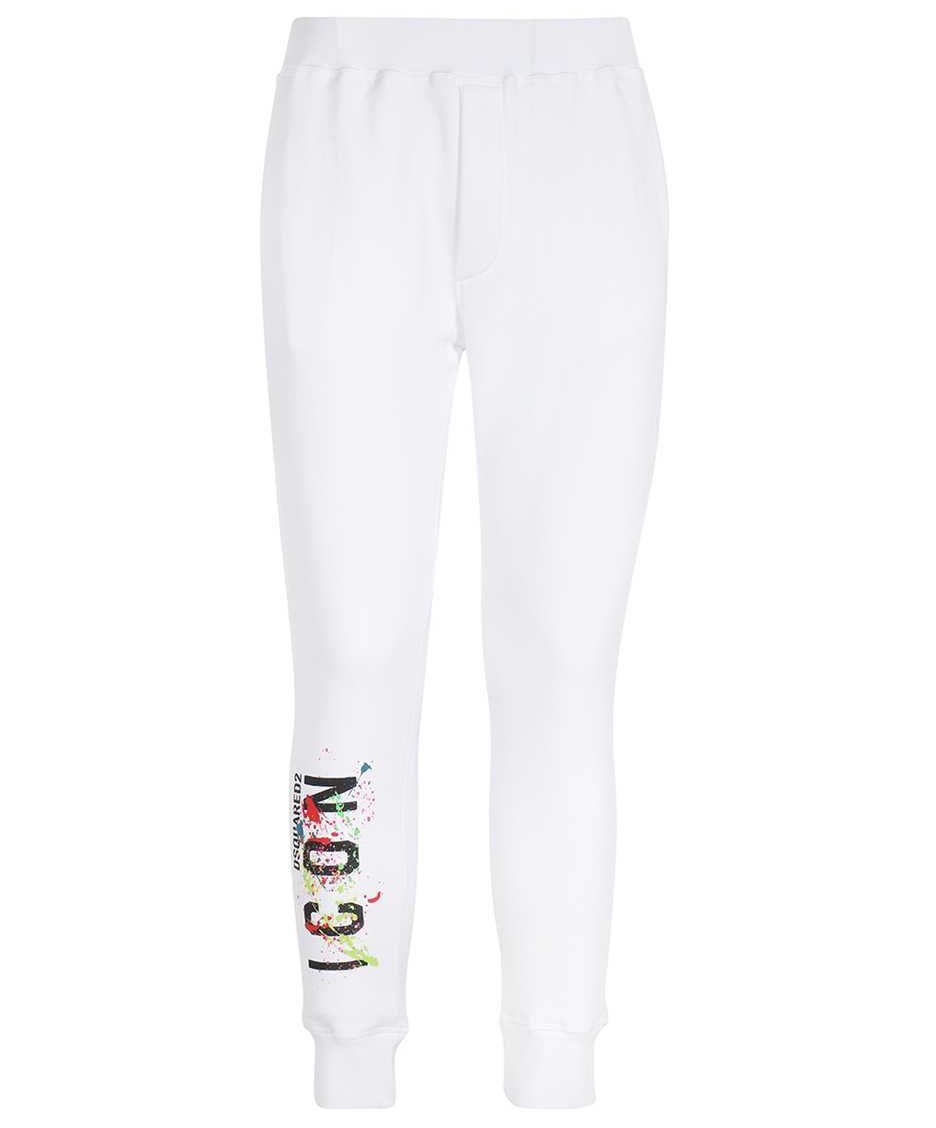 Dsquared2 Logo print sweatpants Wit