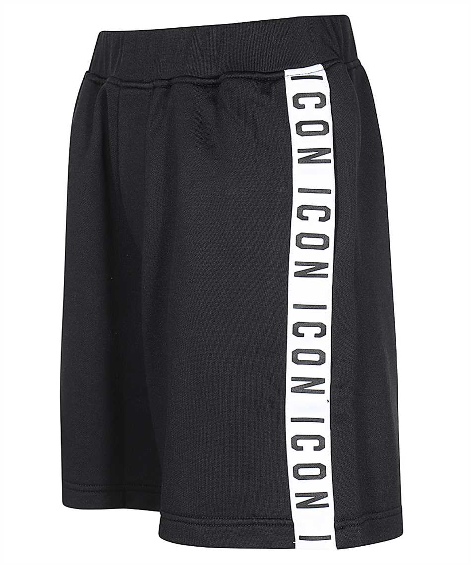 Dsquared2 Fleece shorts Zwart