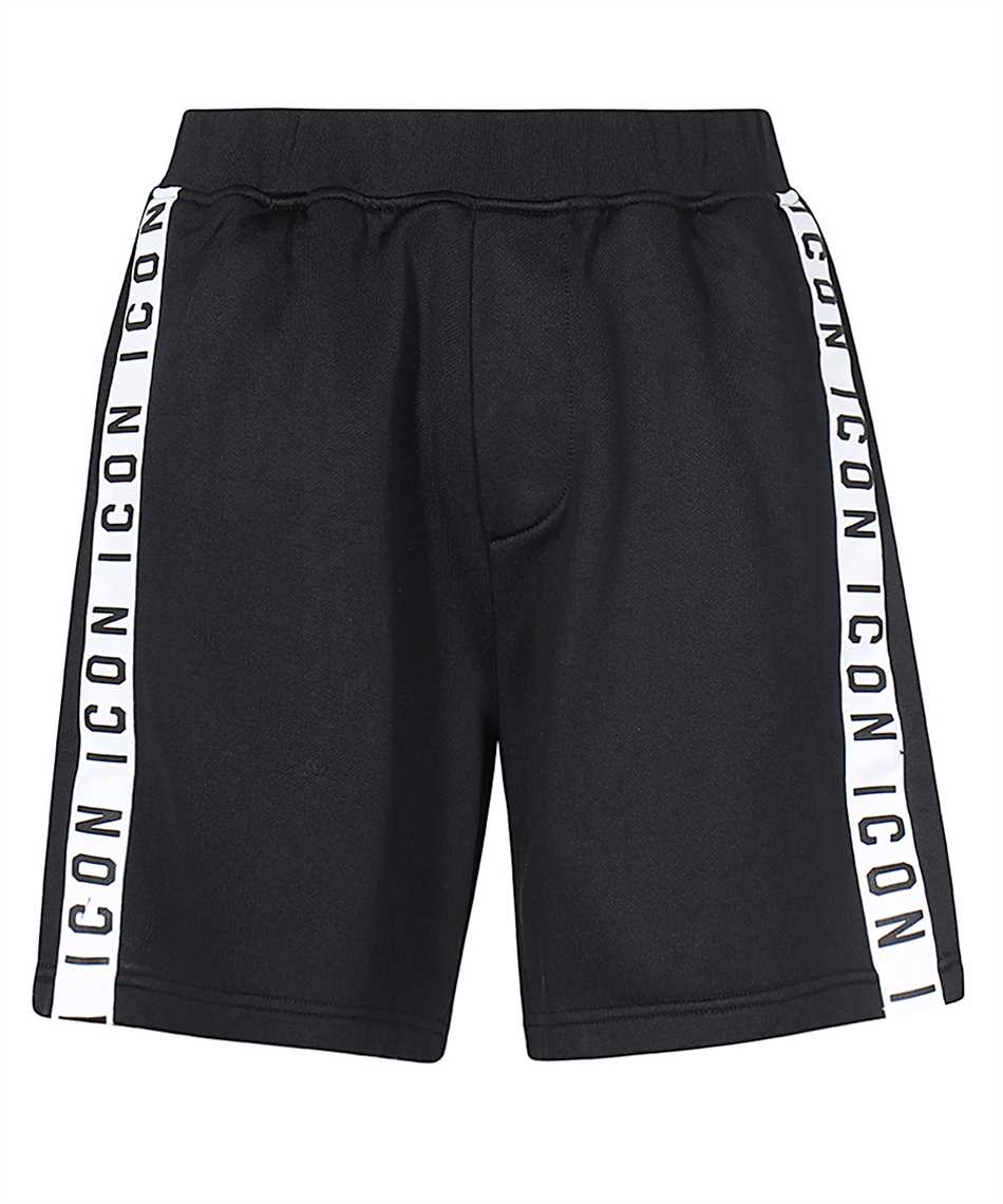 Dsquared2 Fleece shorts Zwart