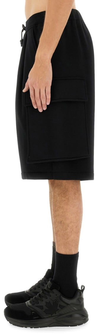 Dsquared2 "Balloon" Cargo Bermuda Shorts Zwart