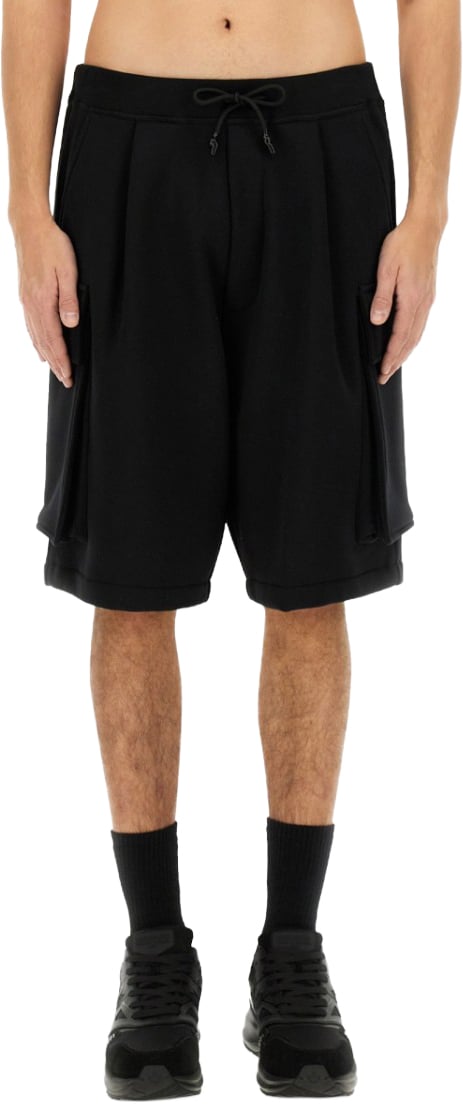 Dsquared2 "Balloon" Cargo Bermuda Shorts Zwart