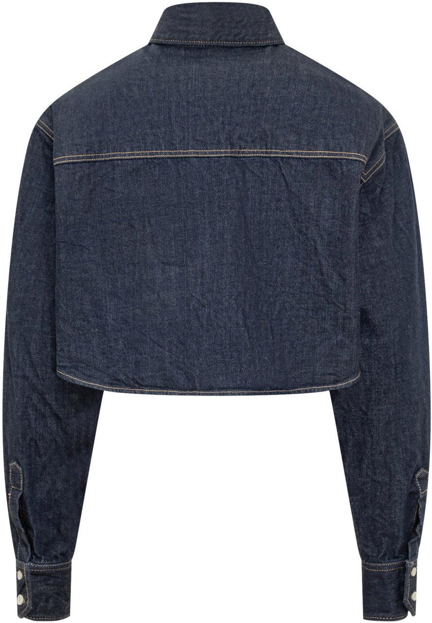 Dsquared2 Camicia Jeans Dsquared2 Blauw