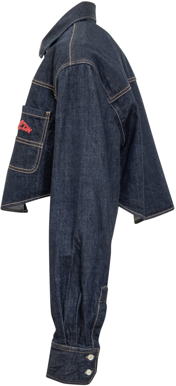 Dsquared2 Camicia Jeans Dsquared2 Blauw