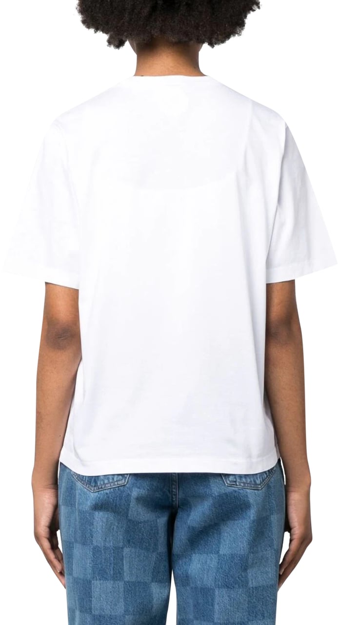Dsquared2 Icon Print Logo T-shirt Wit