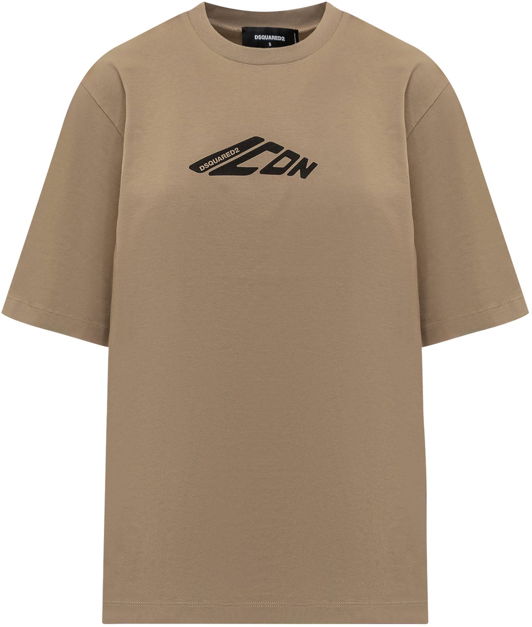 Dsquared2 T-Shirt Loose Fit Beige