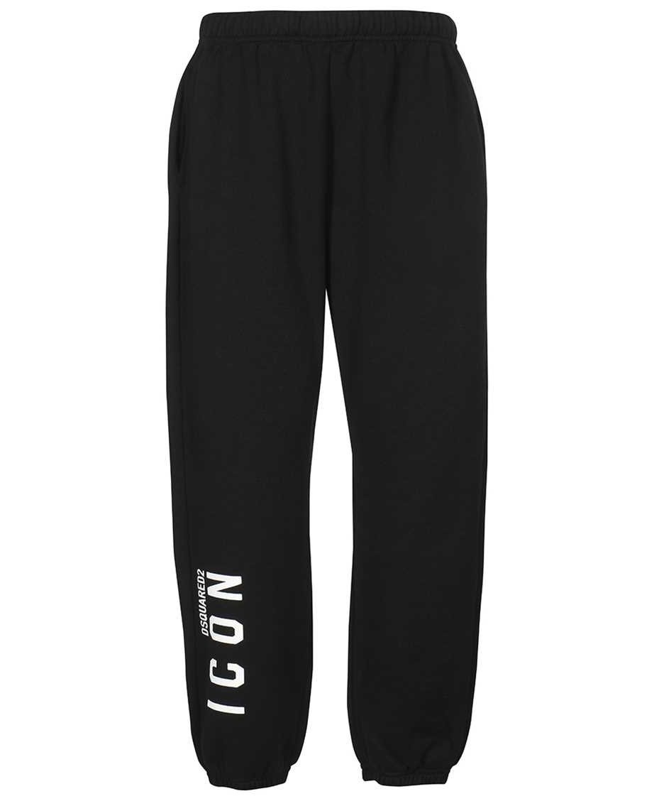 Dsquared2 Logo print sweatpants Zwart