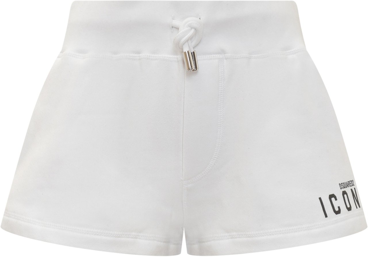 Dsquared2 Pantaloni Corti Be Icon Wit