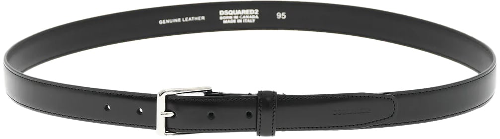 Dsquared2 Classic Buckle Belt Zwart