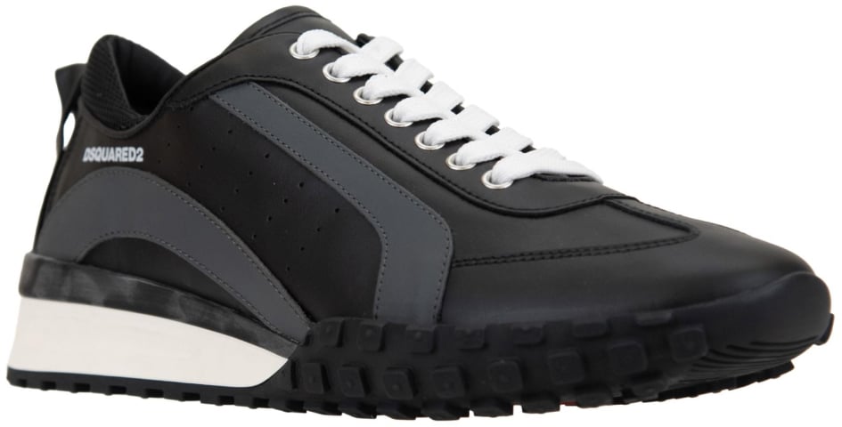 Dsquared2 Legend Low-top Logo Sneakers Zwart