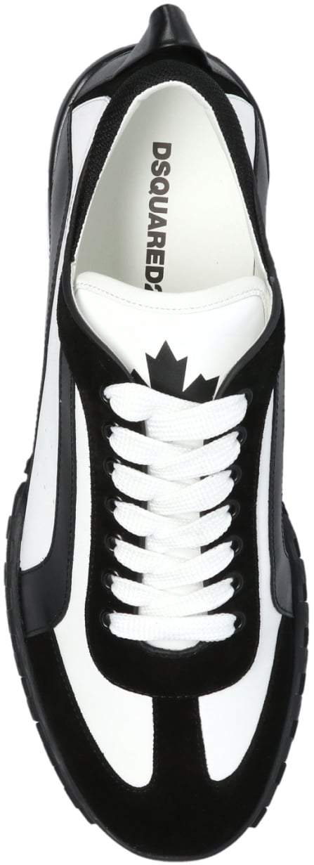 Dsquared2 Legend Low-top Logo Sneakers Wit