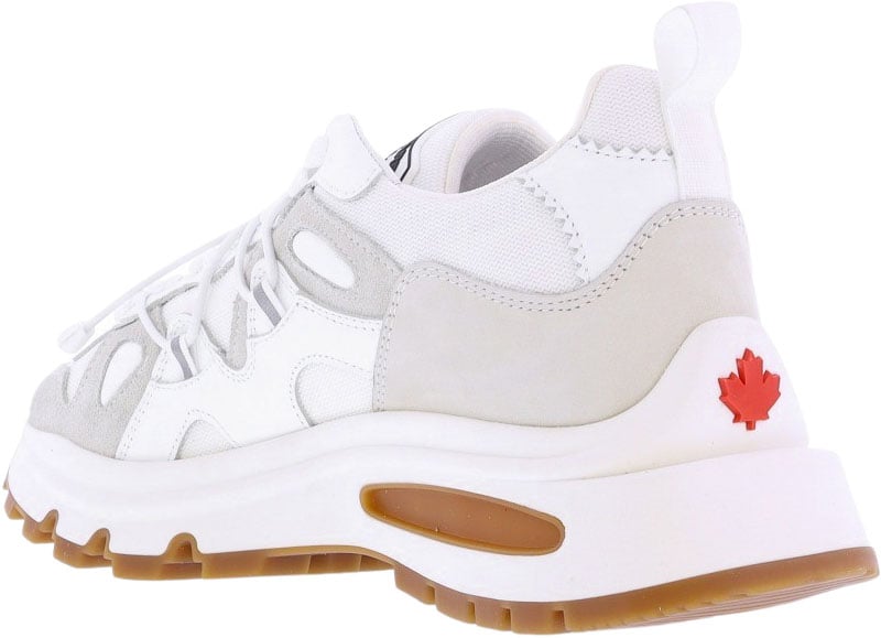 Dsquared2 Heren Run Ds2 Sneakers Wit Wit