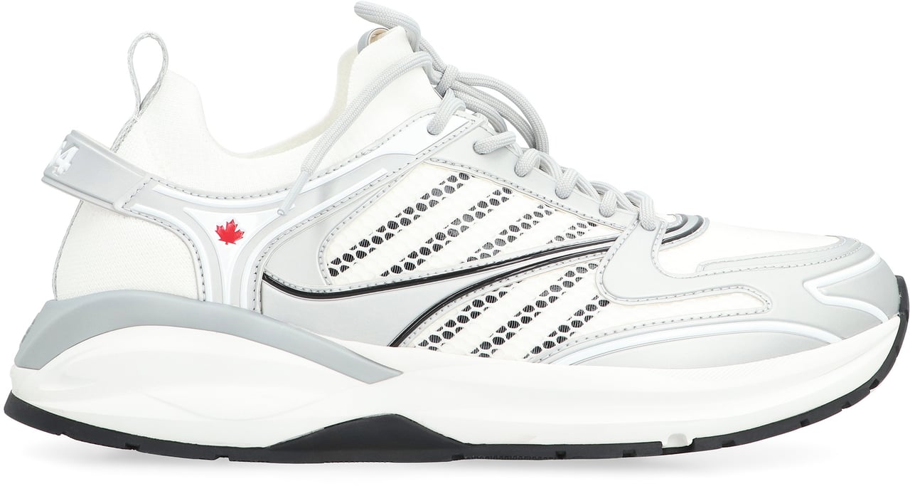 Dsquared2 Dash fabric low-top sneakers Wit