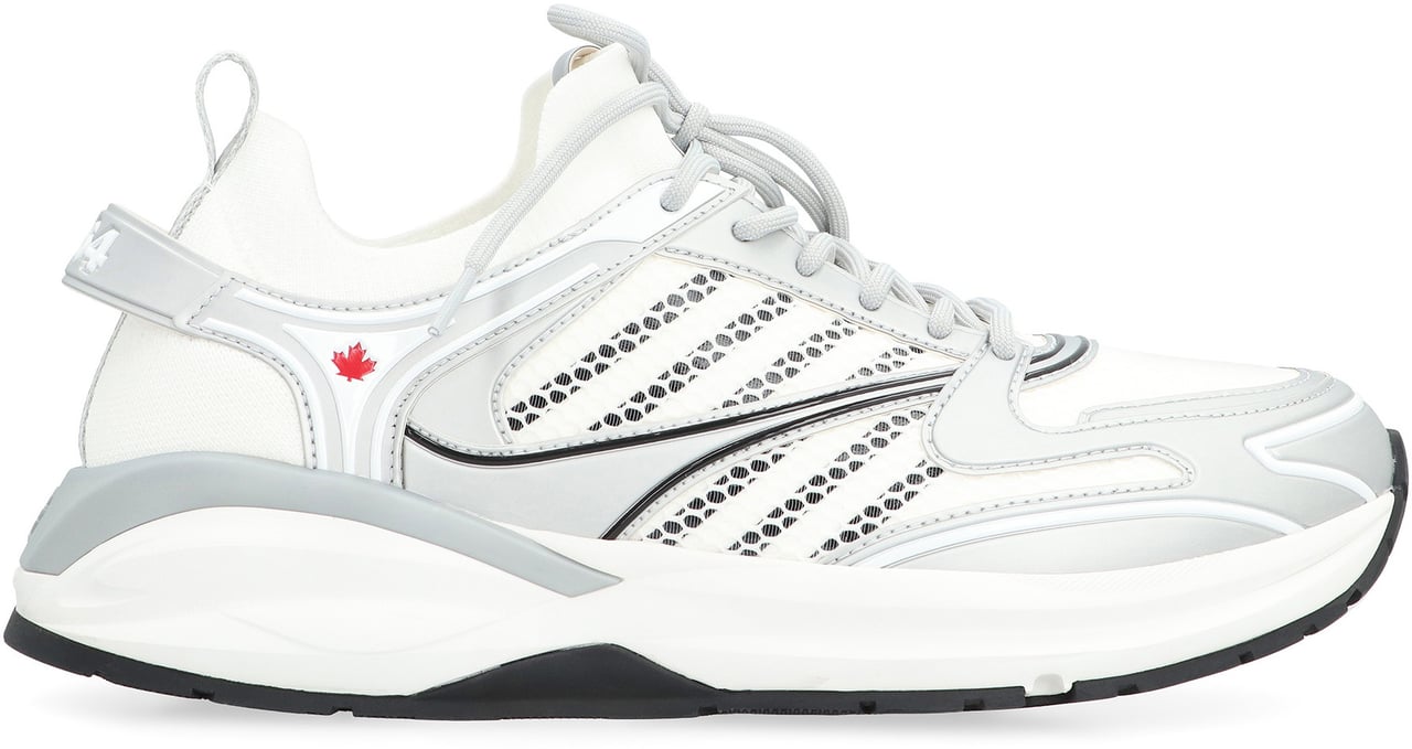 Dsquared2 Dash fabric low-top sneakers Wit