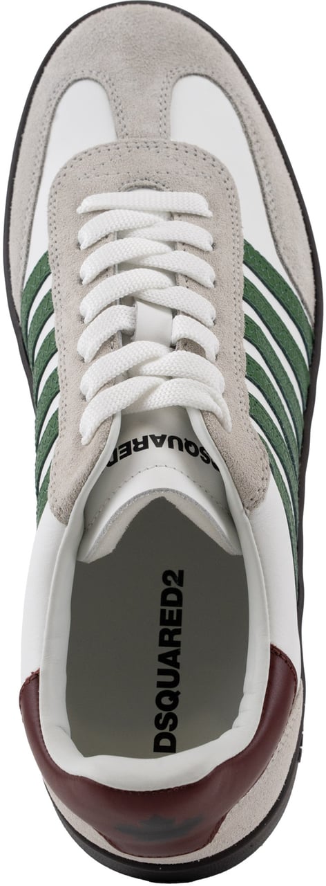 Dsquared2 Sneakers Biancoverderosso Wit
