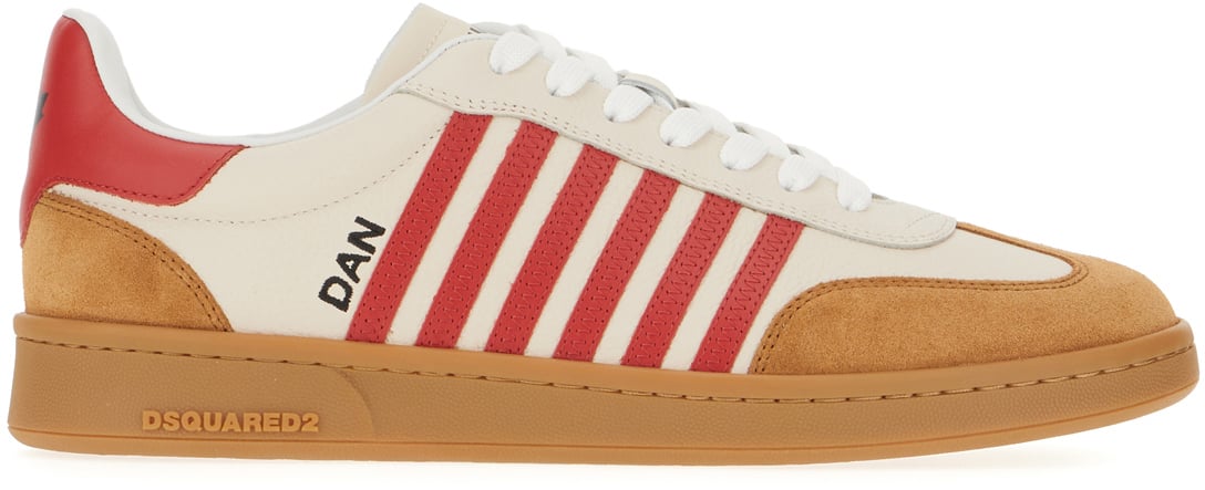 Dsquared2 Dsquared2 Multicolor leather Boxer sneakers Divers