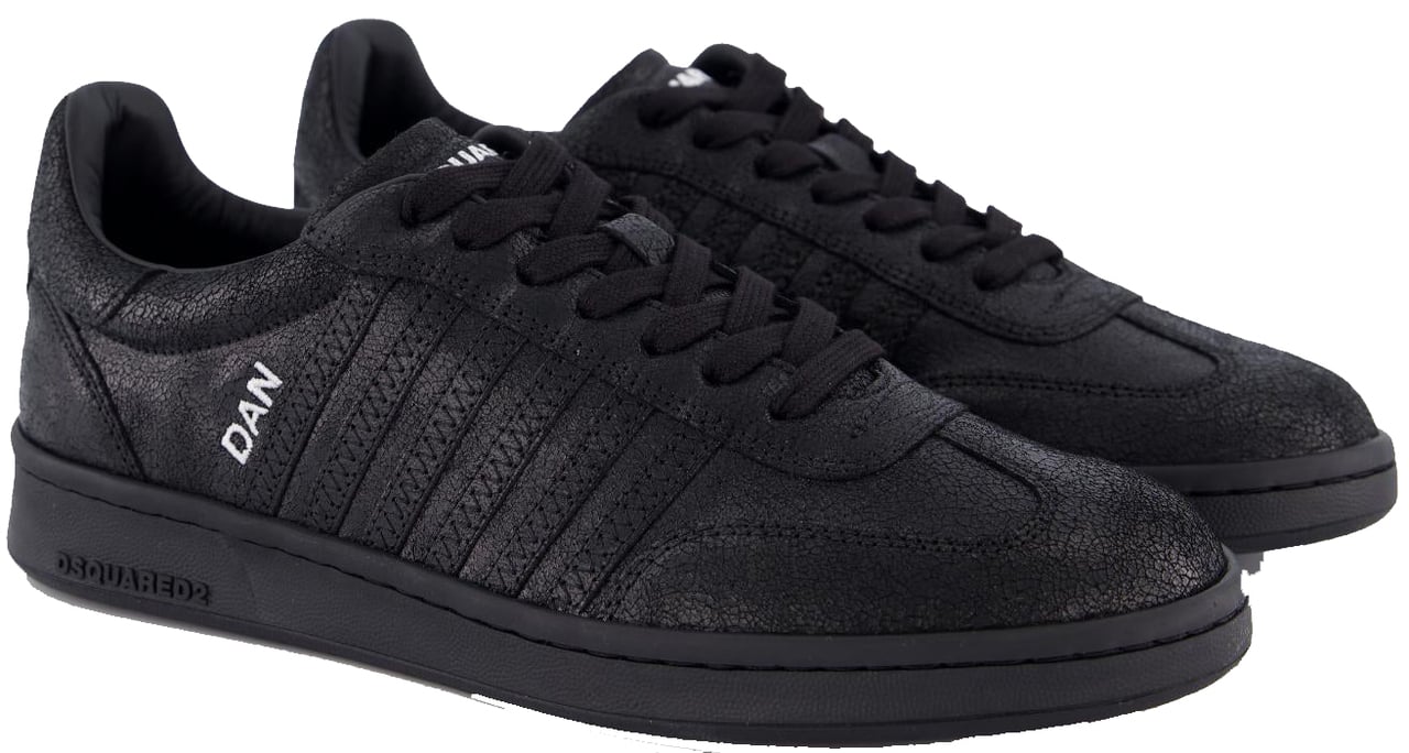 Dsquared2 Heren Boxer Dan&Dean Sneaker Zwart Zwart