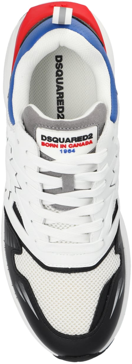 Dsquared2 Dash Logo Lace-up Sneakers Divers