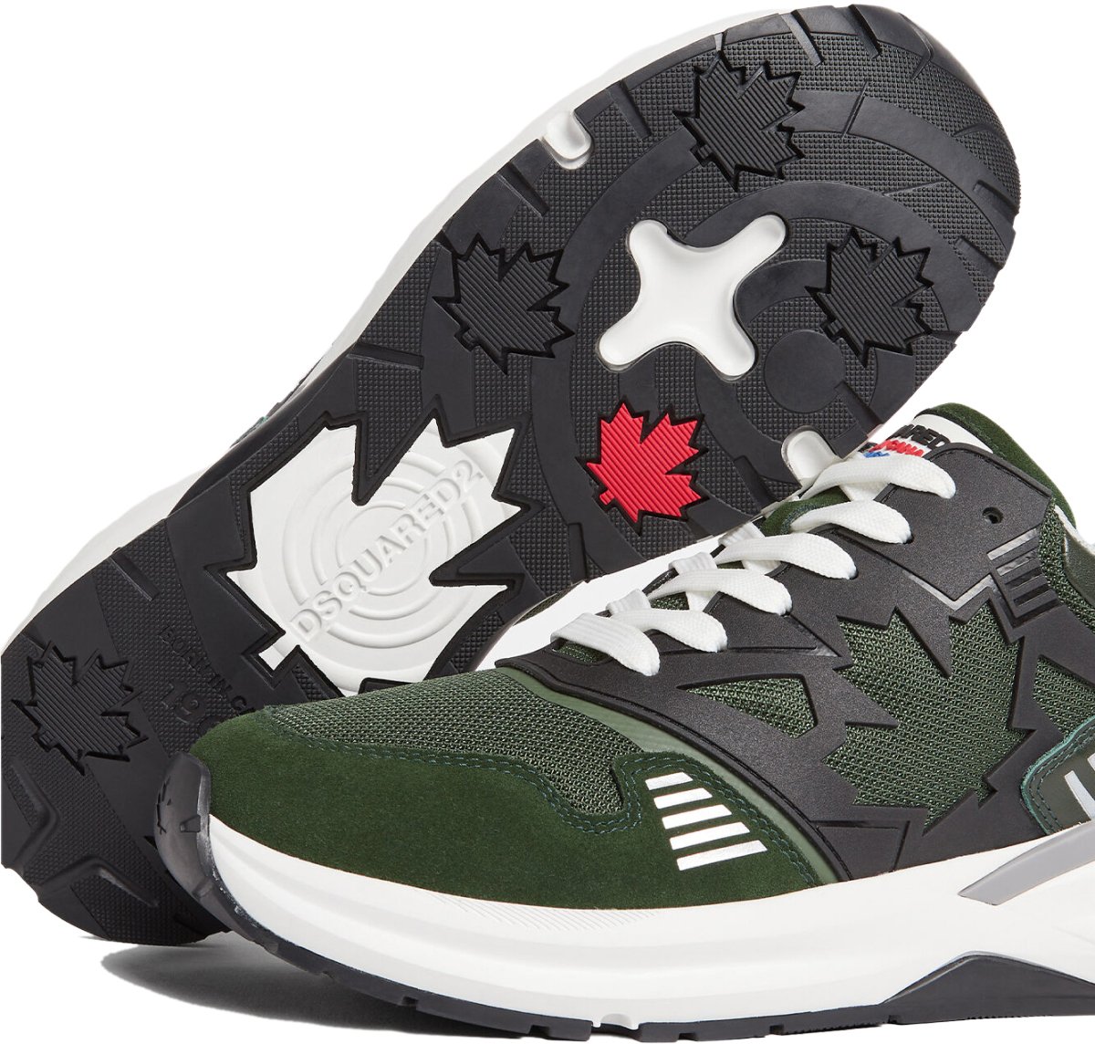 Dsquared2 Dash Logo Lace-up Sneakers Groen