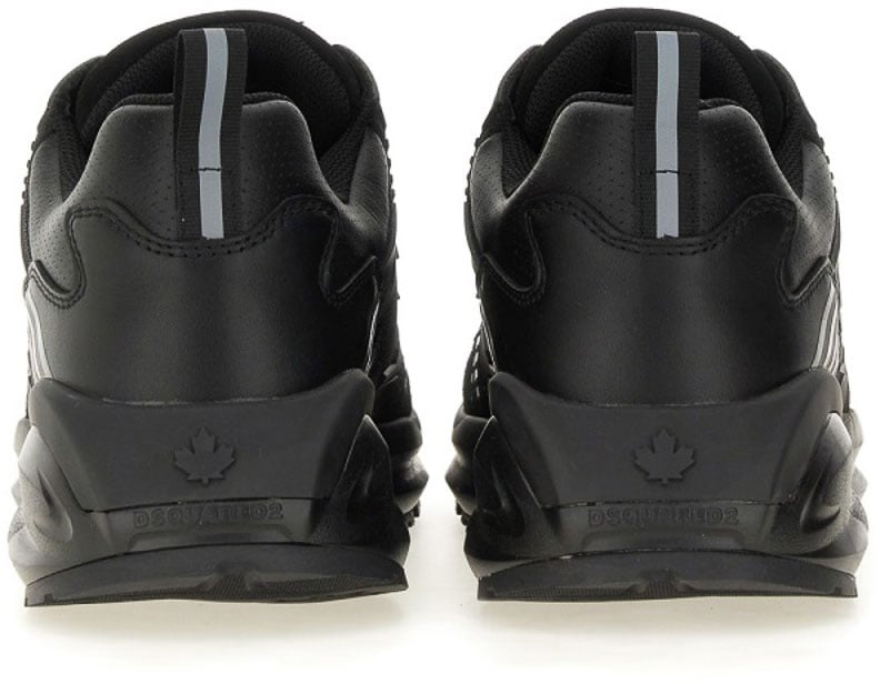 Dsquared2 Dash Logo Lace-up Sneakers Zwart