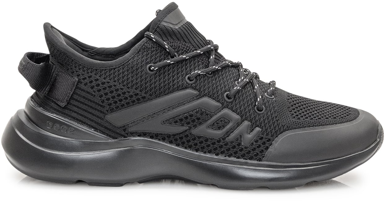 Dsquared2 Snekers in Maglia Zwart