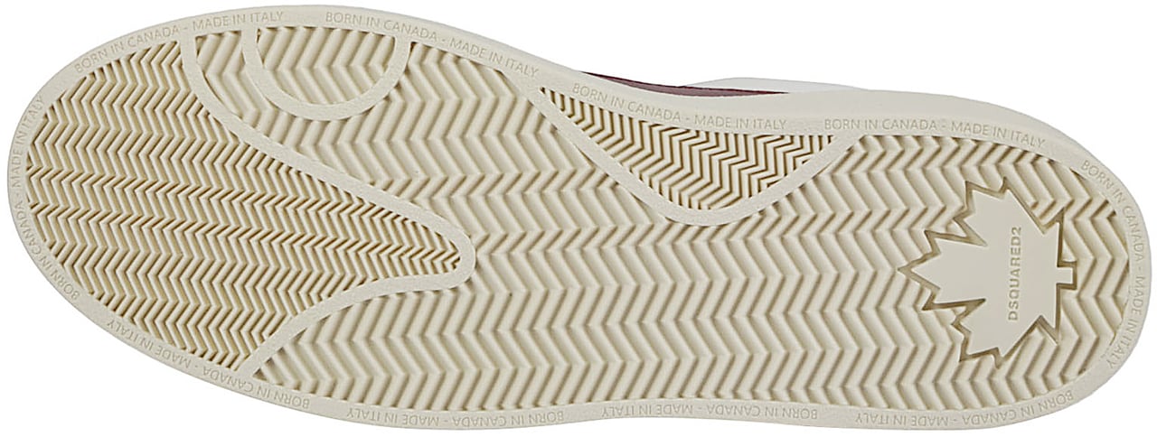 Dsquared2 Rider Lace-up Low Top Sneakers White Wit