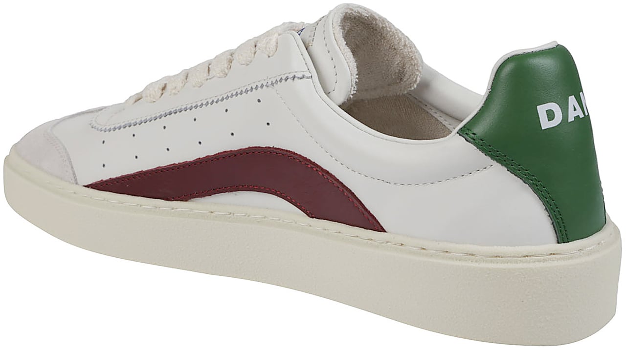 Dsquared2 Rider Lace-up Low Top Sneakers White Wit