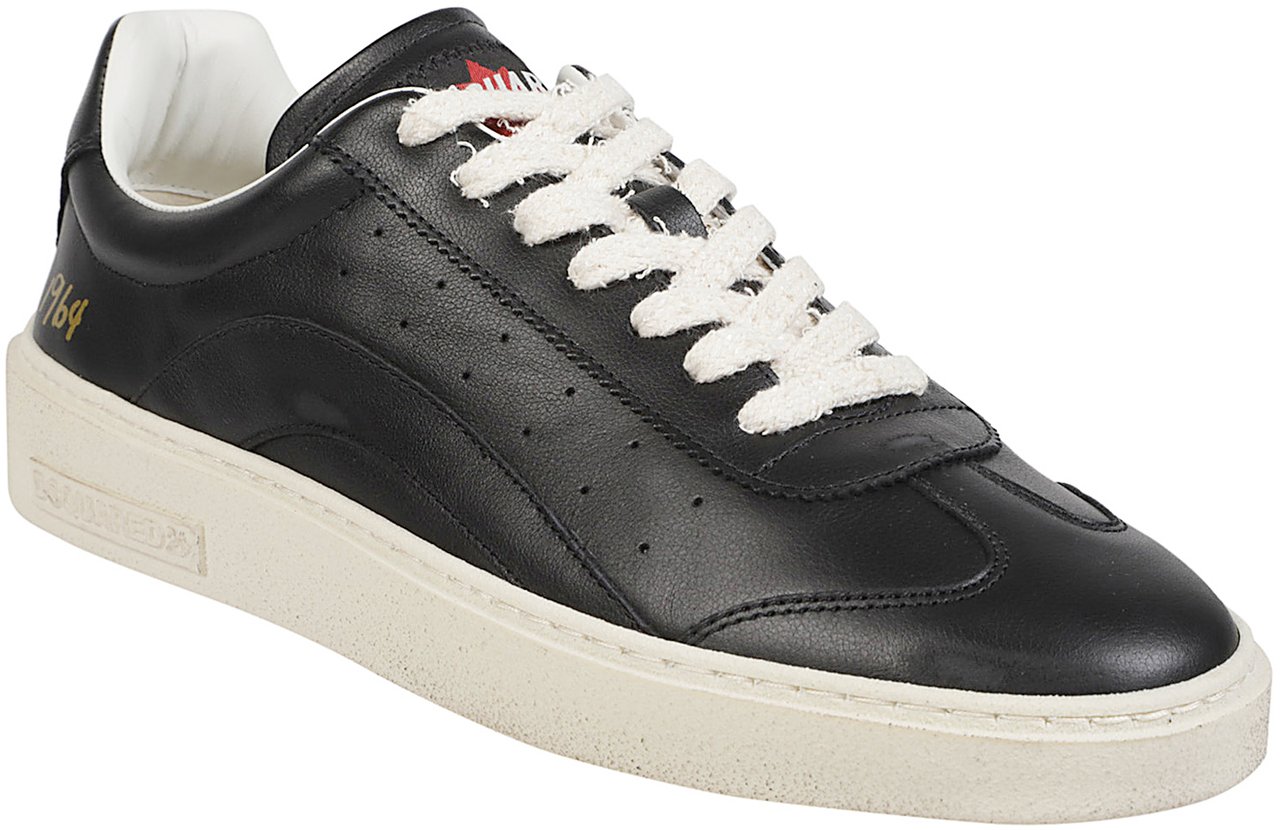 Dsquared2 Riders Lace-up Low Top Sneakers Black Zwart