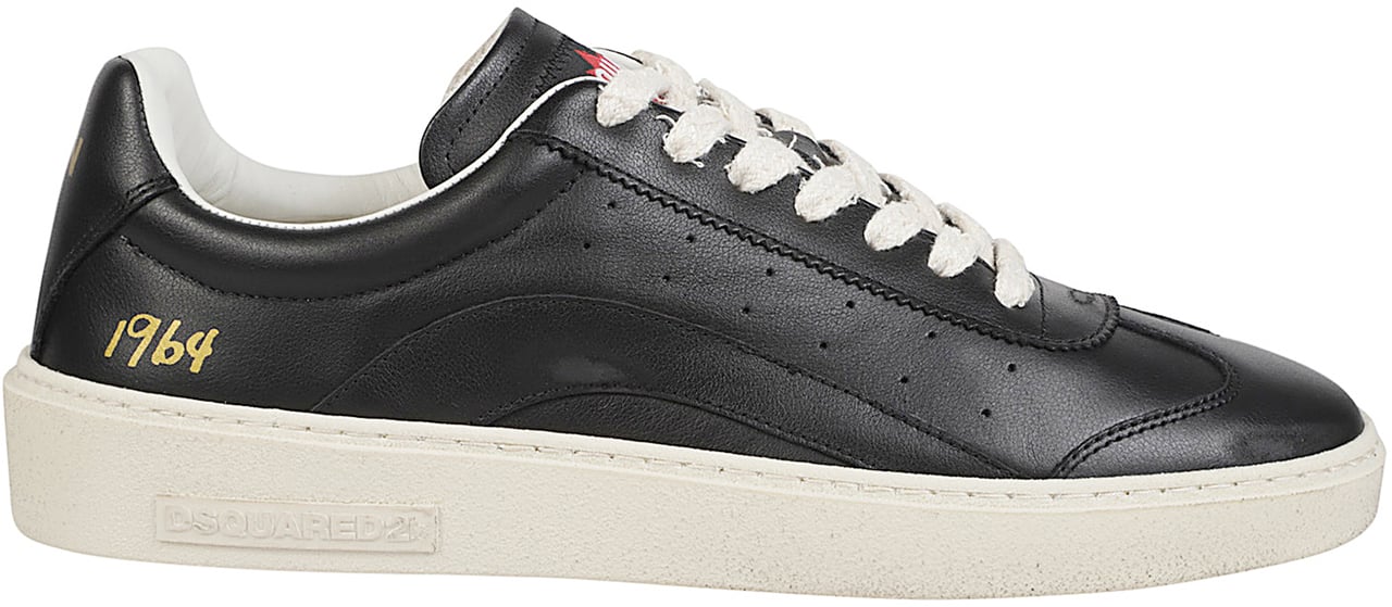 Dsquared2 Riders Lace-up Low Top Sneakers Black Zwart
