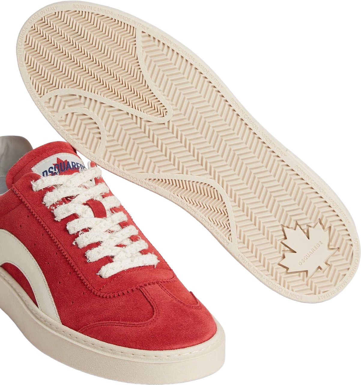 Dsquared2 Heren Rider Sneaker Rood Rood