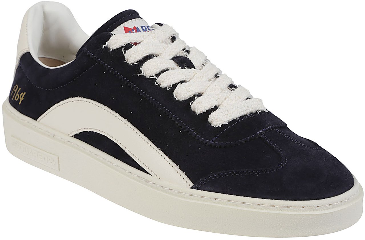 Dsquared2 Rider Lace-up Low Top Sneakers Blue Blauw