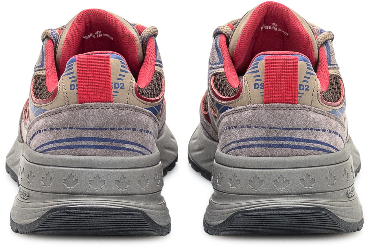 Dsquared2 Dsquared2 Sneakers Multicolor con Logo Grijs