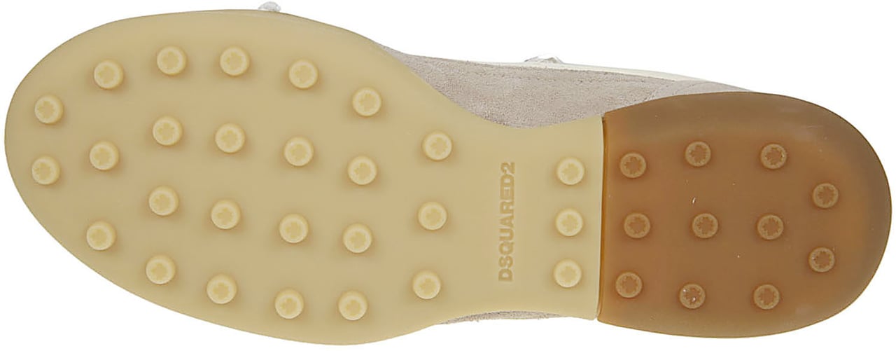 Dsquared2 Soccer Lace-up Low Top Sneakers White Wit